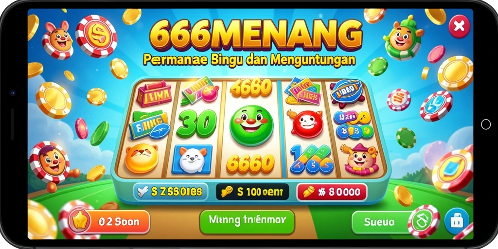 Tampilan gameplay seru di 666MENANG dengan interaksi pemain.