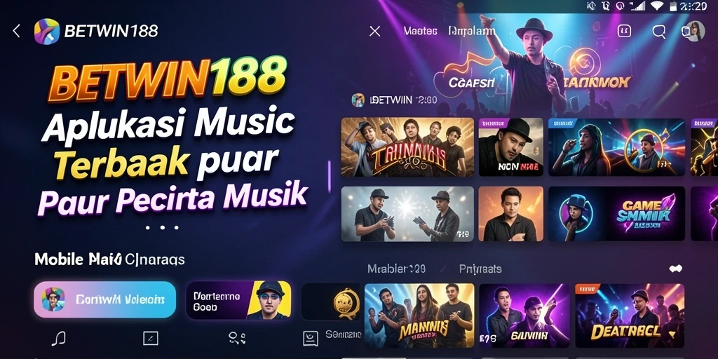 Gameplay BETWIN188 yang menarik dengan fitur interaktif musik.