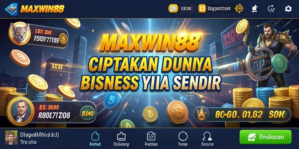 Tampilan gameplay MAXWIN88 yang menarik dan penuh strategi.